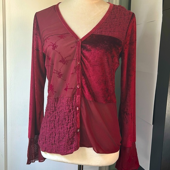 J. Jill Tops - J.Jill S Stretch Patchwork Top